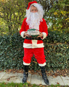 Ram Rugby Christmas Midi Squad Trainer Ball Size 2 with festive red and green wrap, ideal for holiday rugby training sessions