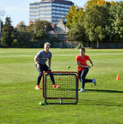 Crazy Catch Wildchild Classic 2.0 rebound net showing double-sided mesh with durable frame for hand-eye coordination training