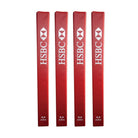 Ram Rugby custom foam pole protectors in bright blue, designed for rugby goal posts corner poles with durable padding.