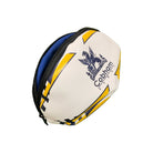 Ram Rugby custom waterproof wash bag in vintage leather with cotton lining, ideal for sports events and corporate gifts