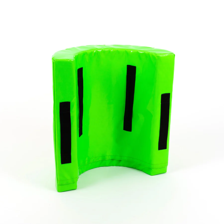 Gilbert Line Breaker Contact Shield by Ram Rugby EU in black with padded handle, designed for rugby hit shield training.