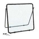 Crazy Catch Ram Rugby Single Rebound Net in black with red accents, lightweight training aid for rugby skill development