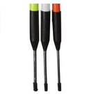 Ram Rugby rubber base agility poles set with 10 flexible yellow PVC training poles for speed and fitness exercises